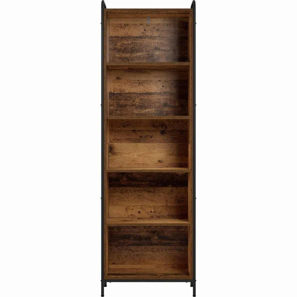 vidaXL Boekenkast 55,5 x 33 x 174 cm Bewerkt hout Oud hout bruin, foto 2