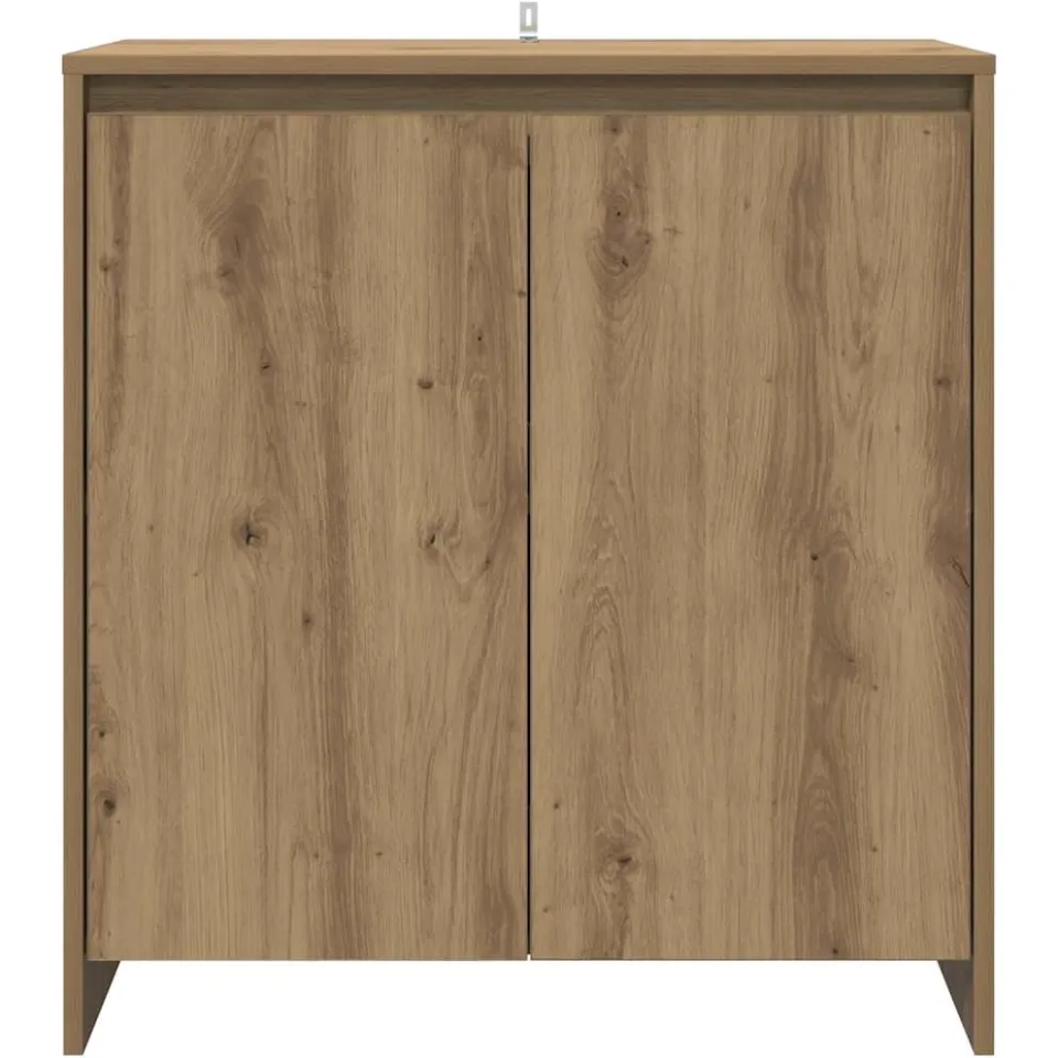vidaXL Dressoir 70x41x75 cm bewerkt hout artisanaal eikenkleur, foto 4