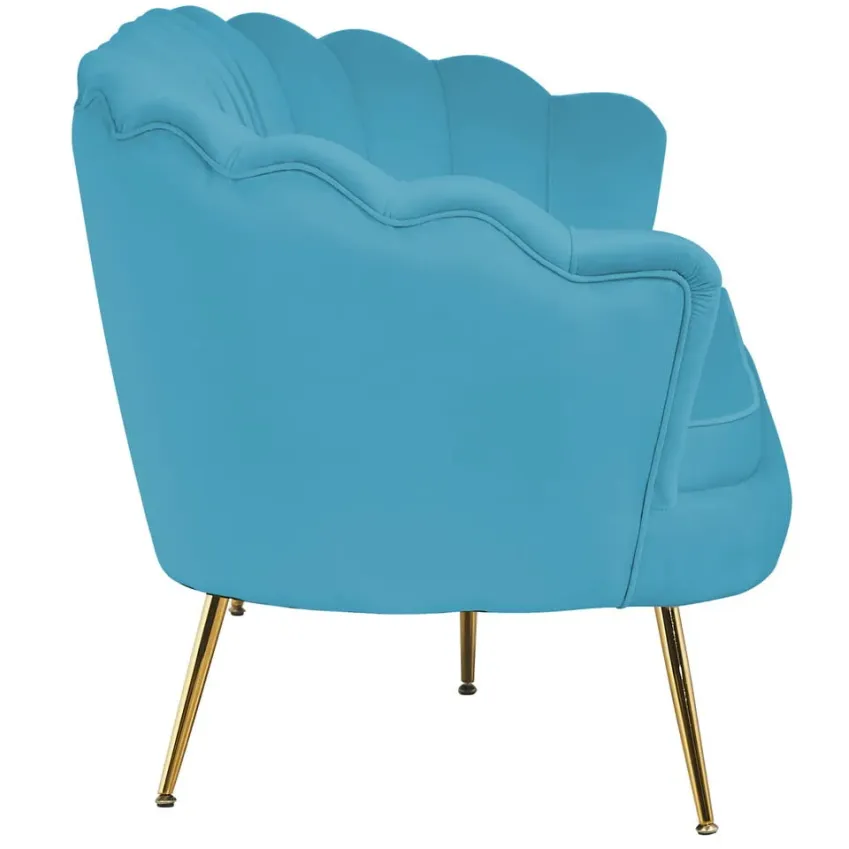 bank Chanelle blauw, foto 3