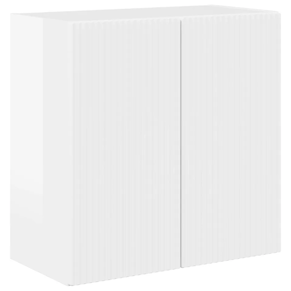 vidaXL TV-wandkast 59,5 x 31 x 60 cm Hoogglans wit Bewerkt hout, foto 3