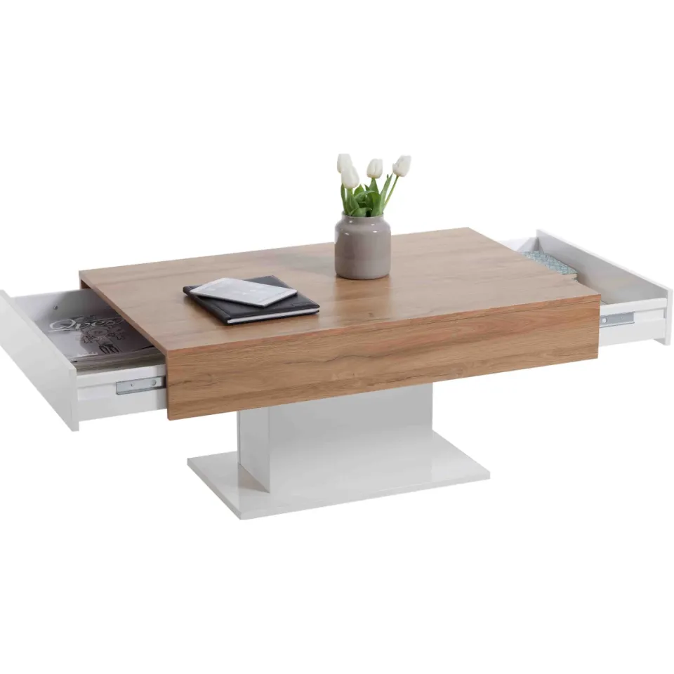 salontafel Hebe Oudeiken bruin, foto 2