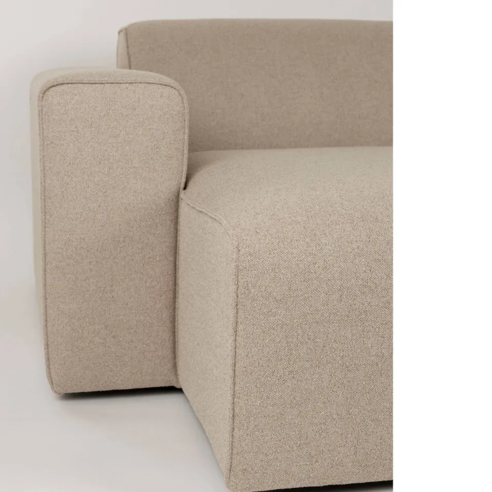 Zuiver hoekbank links Sofa Milka - cappuccino, foto 6
