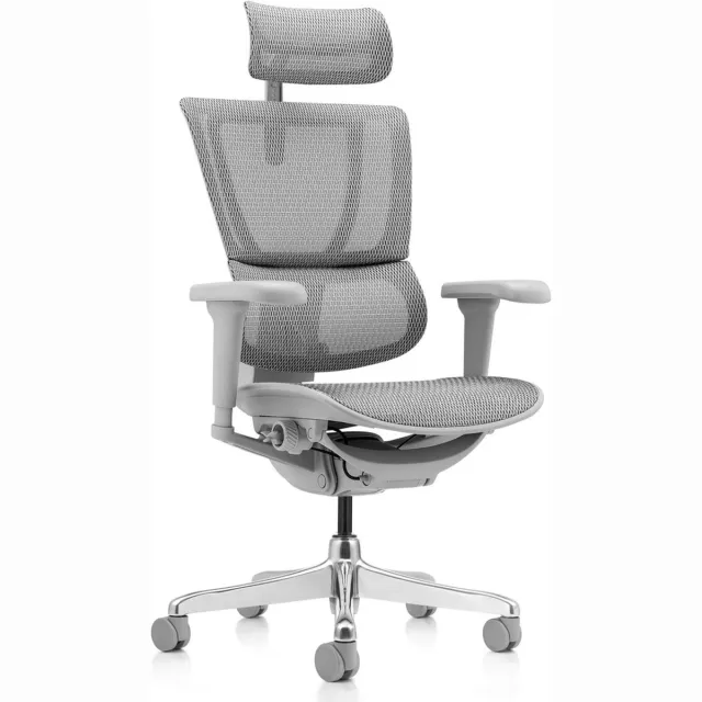 hjh office Bureaustoel / directiestoel ERGOHUMAN SLIM ULTRA G GEN2 mesh grijs hjh OFFICE