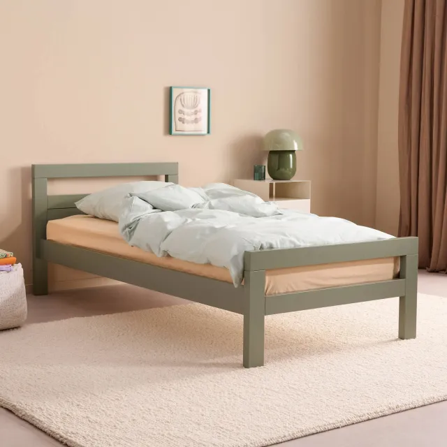 NOUS Living Bed Capri (90x200 cm) groen, foto 2
