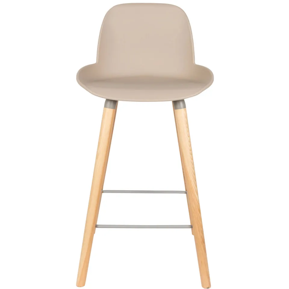 Zuiver Albert Kuip counter barkruk taupe, foto 5