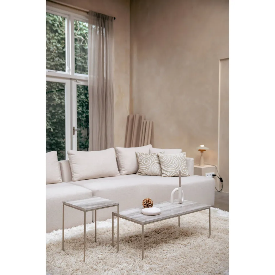 Zuiver Stray bijzettafel beige, foto 4