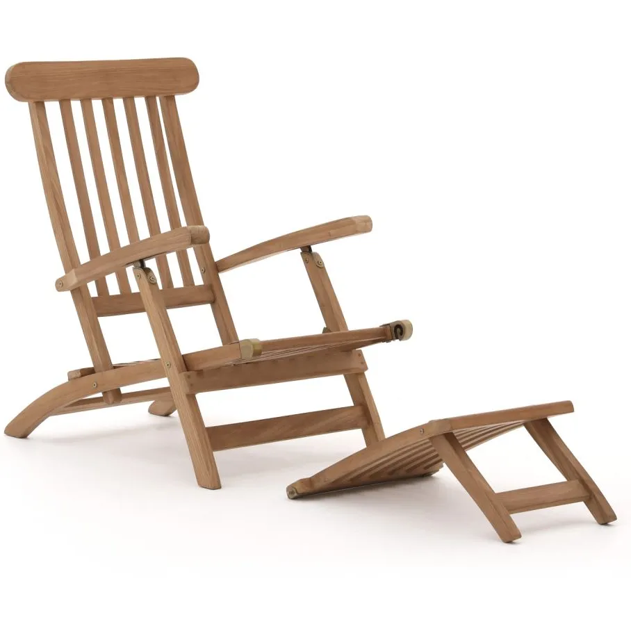 Sunyard Furniture Sunyard Bourne deckchair bruin, foto 5