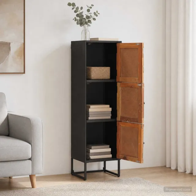 vidaXL Hoge kast 35 x 30 x 120 cm Bruin
