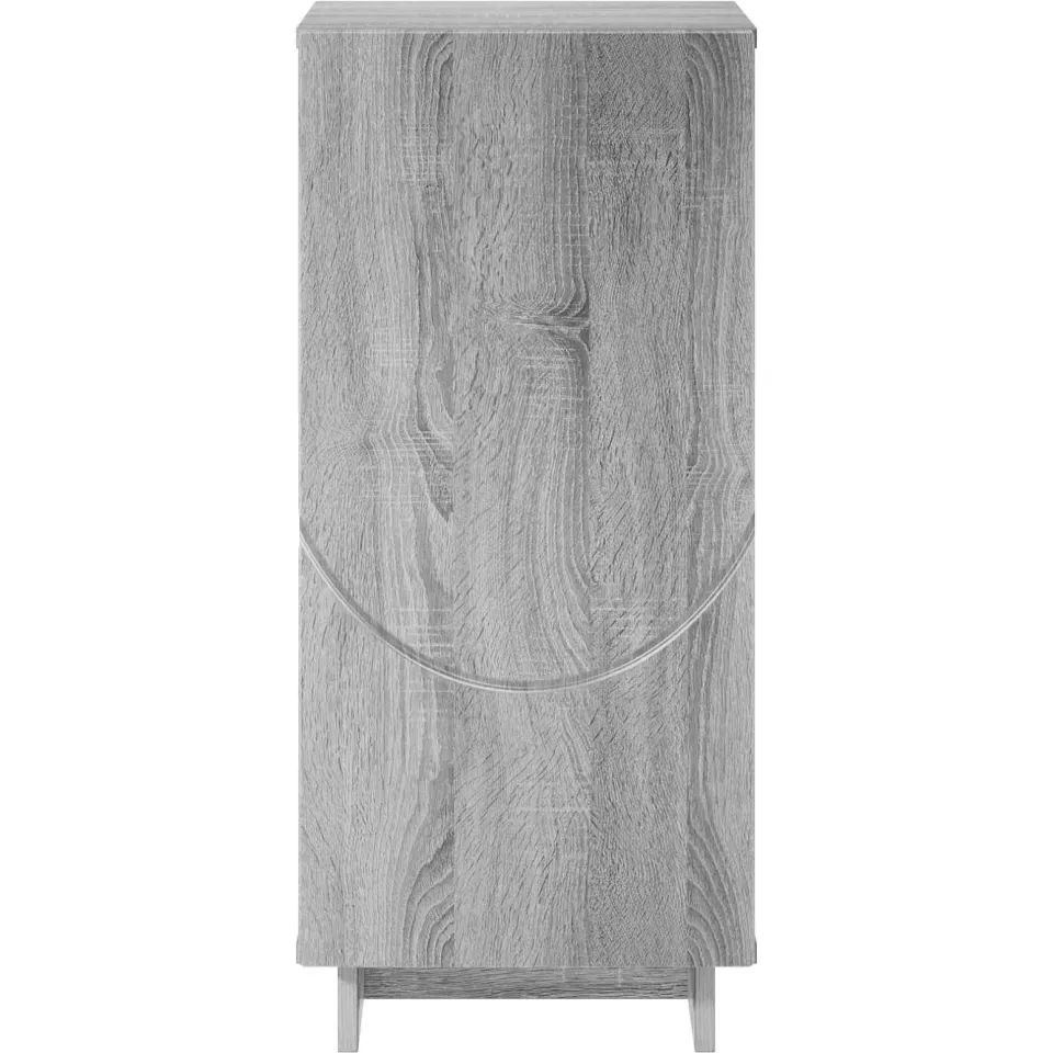 vidaXL Dressoir Grijs Sonoma 33,5 x 34,5 x 75 cm Bewerkt hout, foto 4