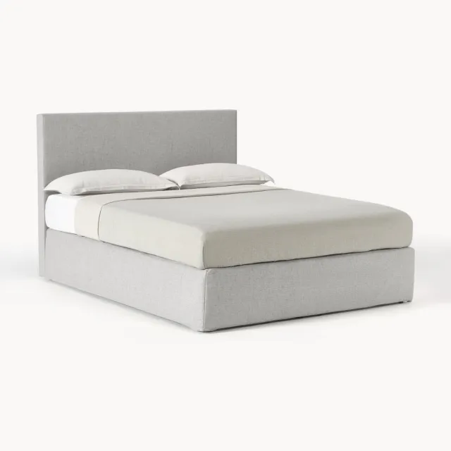 Westwing Collection Divanbed Eliza Grijs