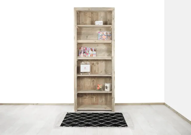 NordXL Steigerhouten boekenkast Cortland
