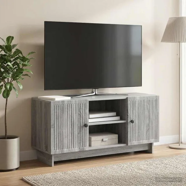 vidaXL TV-kast 102 x 34,5 x 50 cm Grijs Sonoma Bewerkt hout, foto 2