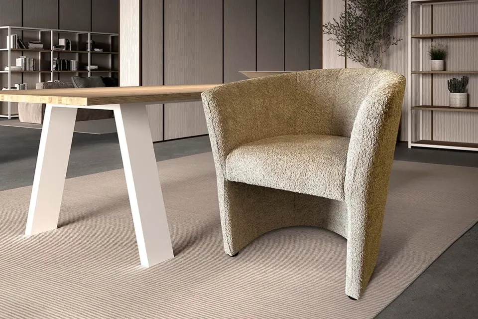 Fauteuil Steven zand teddy, foto 5