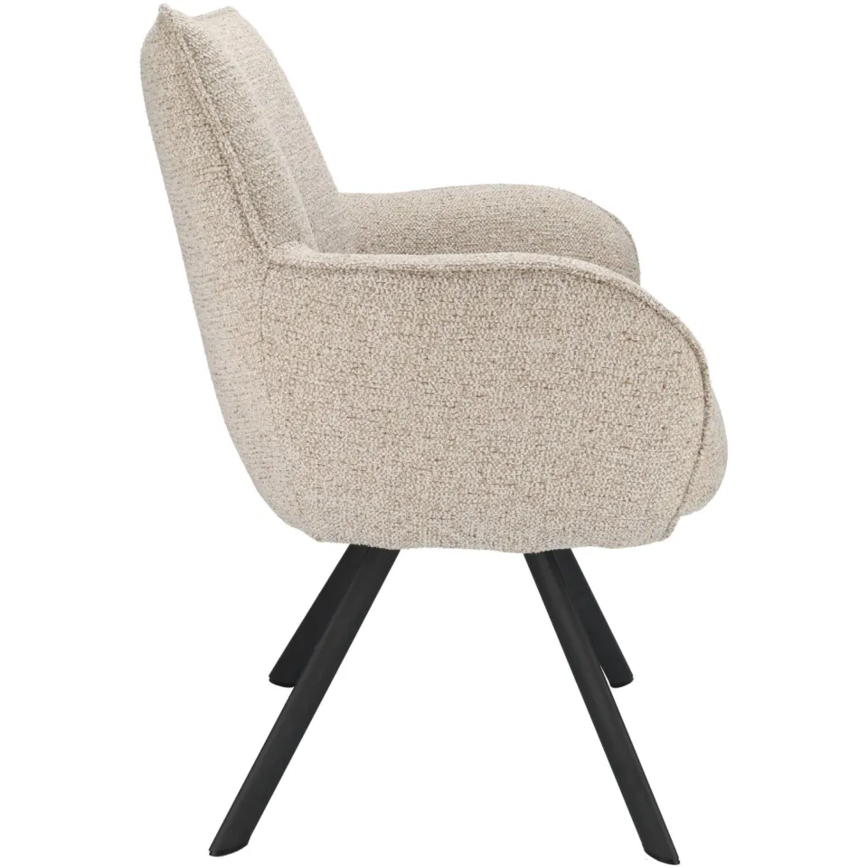 Wehkamp Home Zedi armstoel beige, foto 3