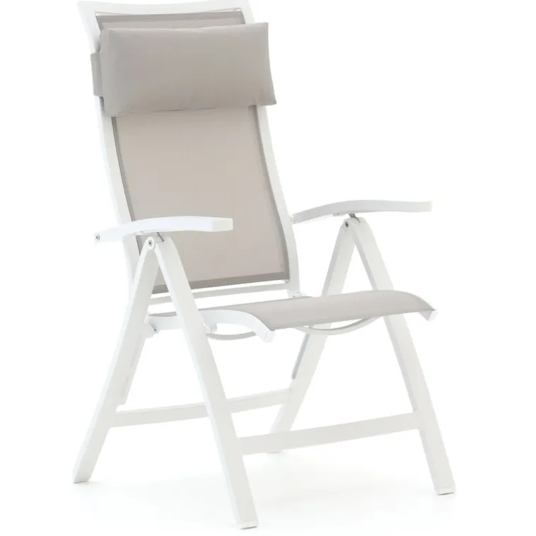 Bellagio tuinmeubelen Bellagio Lugo/Fidenza 220cm dining tuinset 7-delig verstelbaar