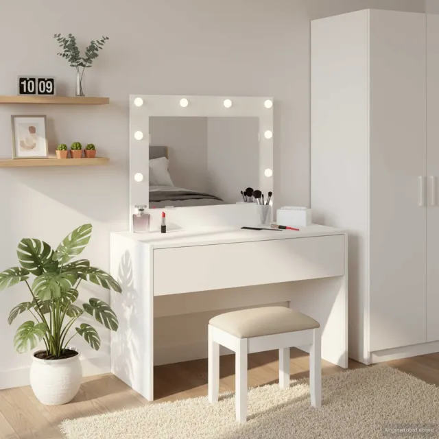 vidaXL Plafondtafel Wit 83 x 40 x 70 cm Bewerkt hout, foto 2