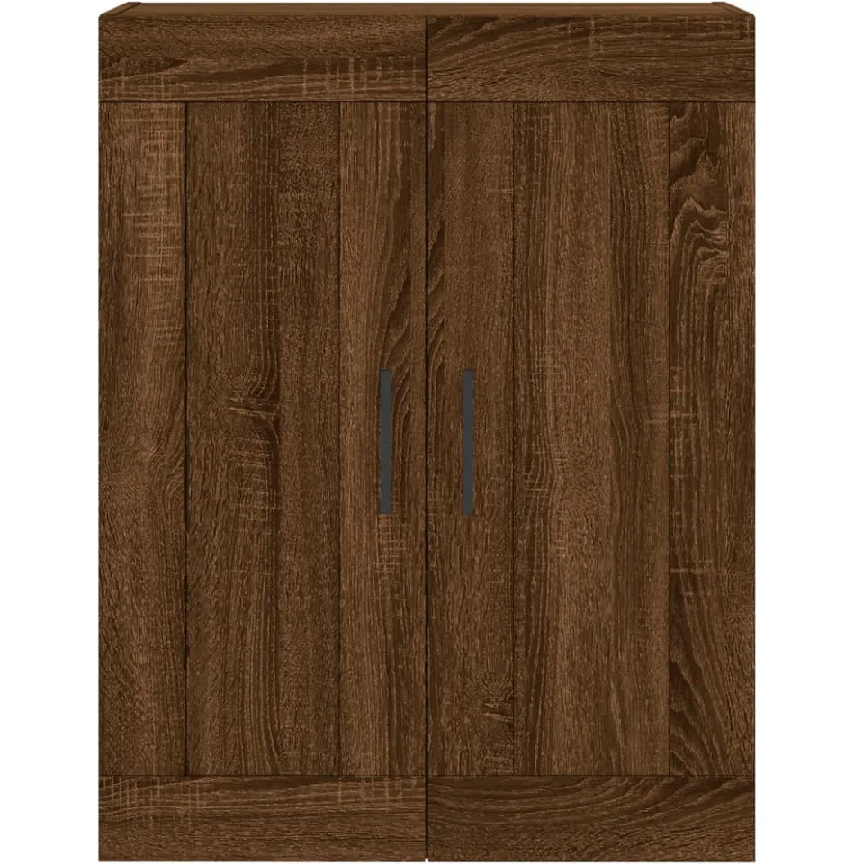 vidaXL Wandkast 69,5x34x90 cm bewerkt hout bruin eikenkleur, foto 4
