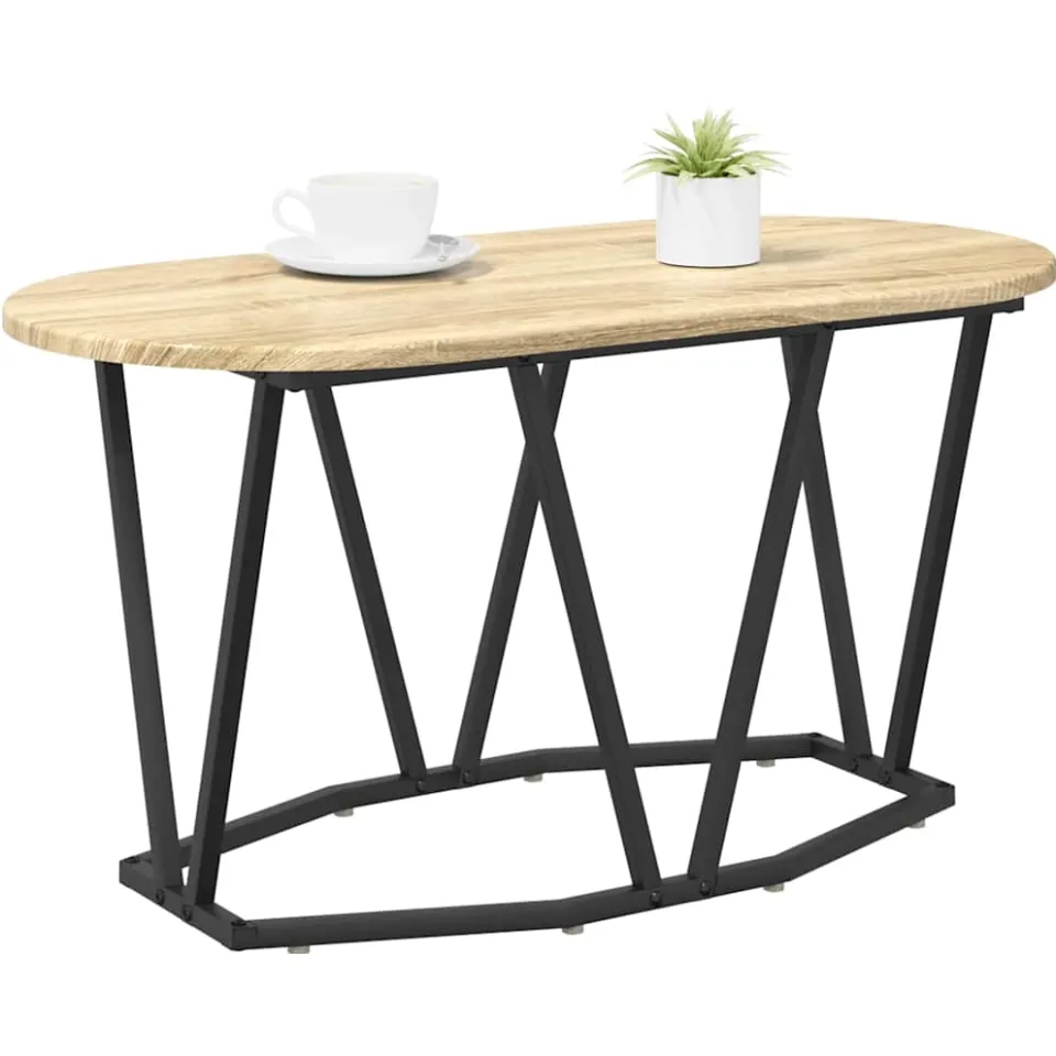vidaXL Salontafel Sonoma Eiken 80 x 40 x 40.5 cm Bruin