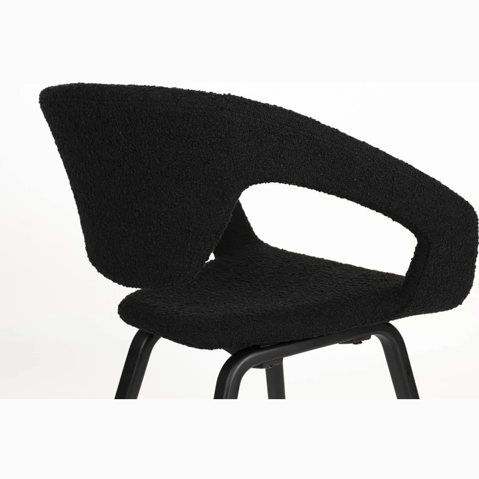 Zuiver Flexback eetkamerstoel zwart, foto 5