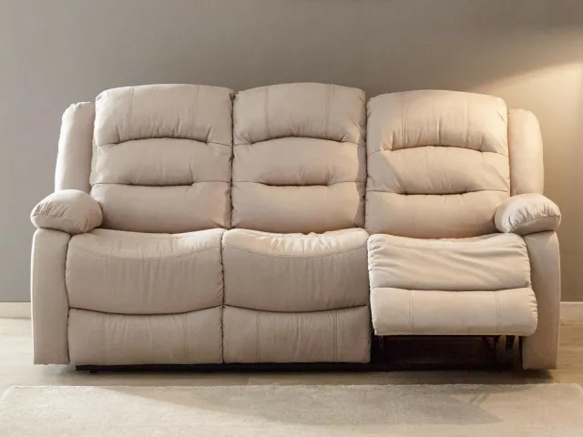 Mobistoxx Derby relaxzetel 3 plaatsen beige