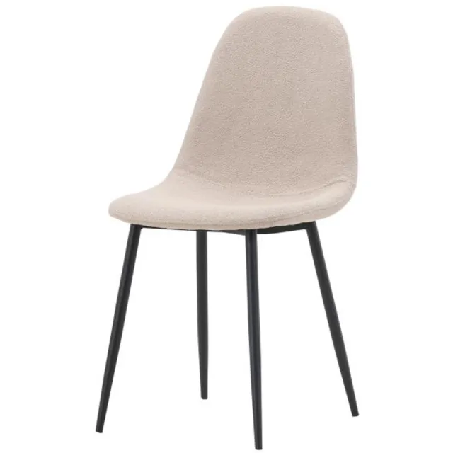Svea Selo eetkamerstoel - boucle - beige