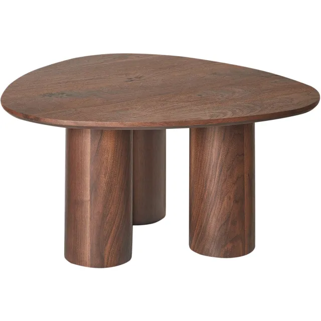 Beliani DACOMA - Salontafel - Donkerbruin - MDF