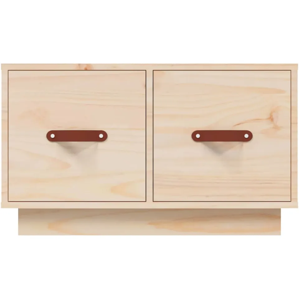 vidaXL Salontafel 60x53x35 cm massief grenenhout bruin, foto 4