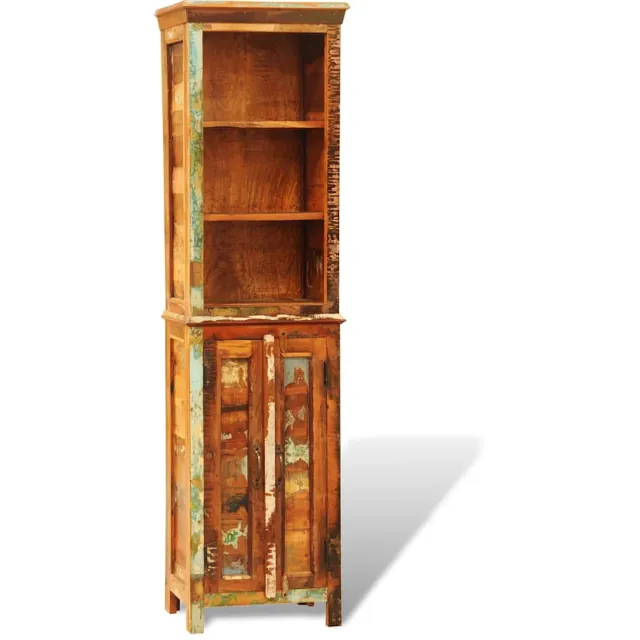 vidaXL Boekenkast vintage-stijl massief gerecycled hout Bruin