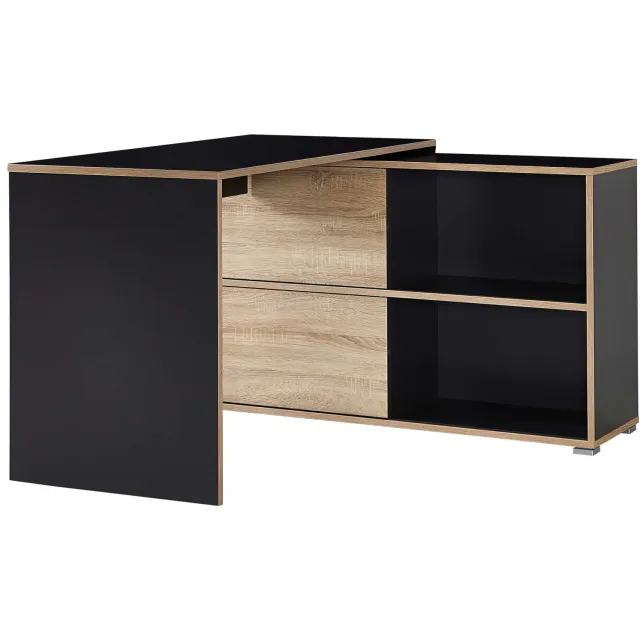 Bureau Mission Antraciet Zwart