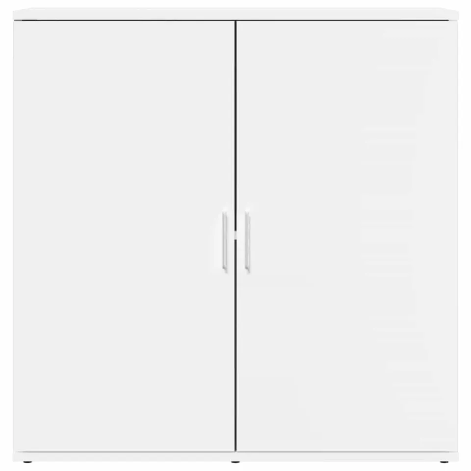 vidaXL Dressoir 79x38x80 cm bewerkt hout wit, foto 4