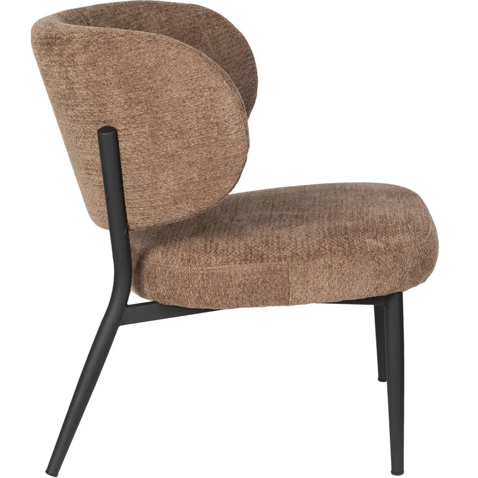 Housecraft Living fauteuil Sanne oranje, foto 3