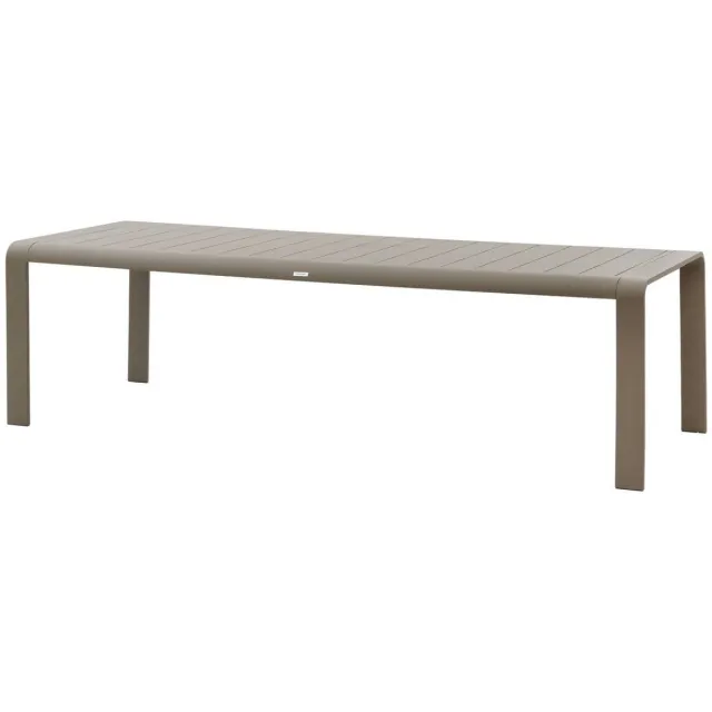 Hespéride Tuintafel voor 10 personen van aluminium DOMILLY Marron