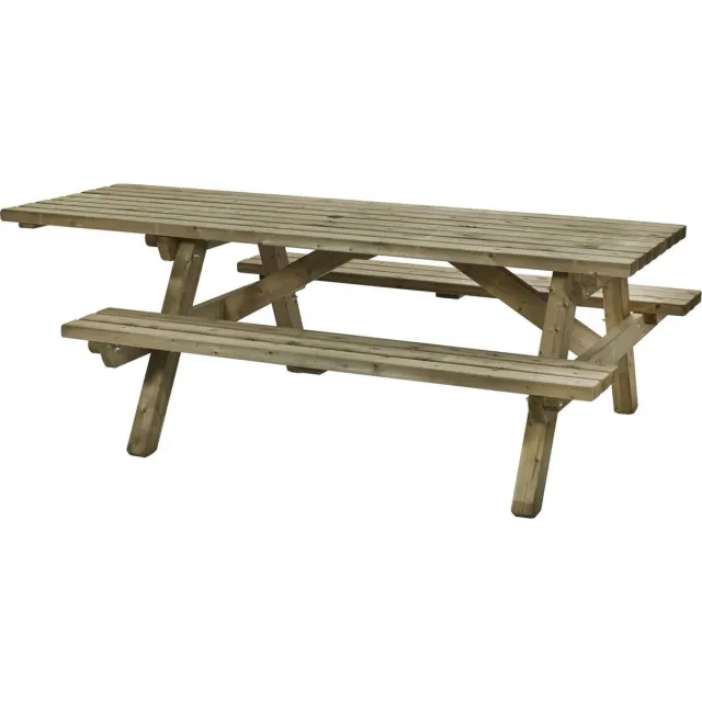 Talen Buitenmeubelen Talen rolstoel picknicktafel – 230×160 cm Groen