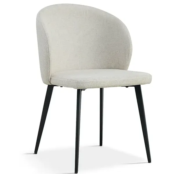eetkamerstoel Lena beige Bruin