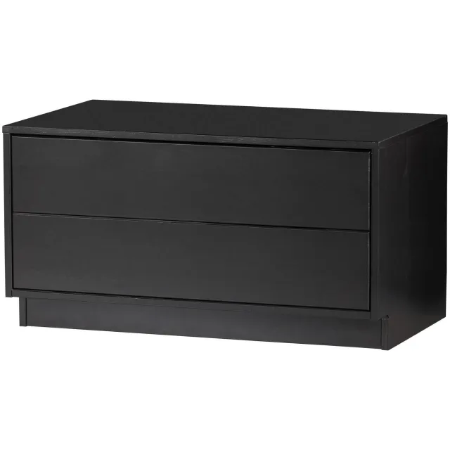 WOOOD Finca tv-meubel zwart deep black