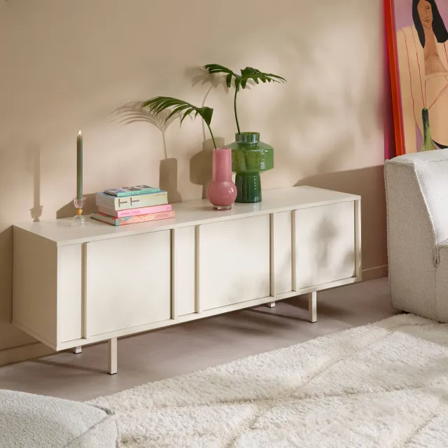 NOUS Living Kale tv-meubel crème, foto 2