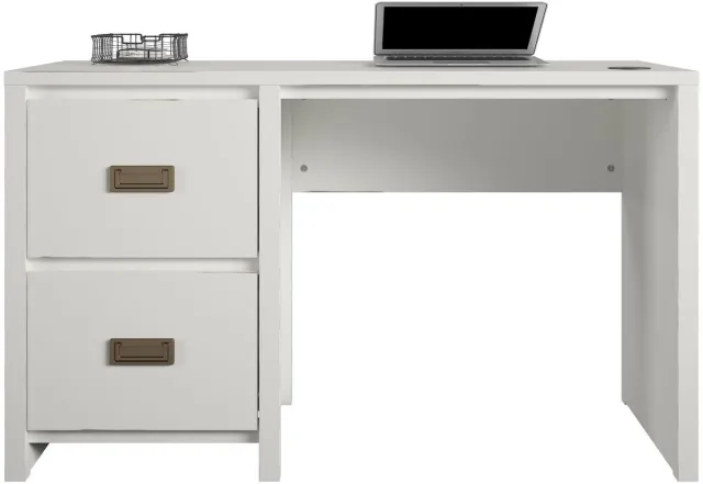 Notio Living Haven-Bureau - 2-Laden - Wit MDF