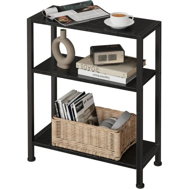 Duraxl Bijzettafel - Smal - 43 x 56,5 cm - Zwart