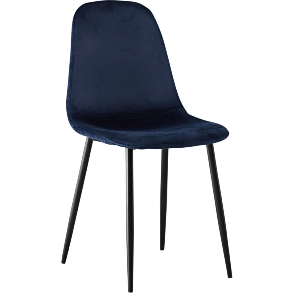 NOUS Living Jax eetkamerstoel donkerblauw, foto 5