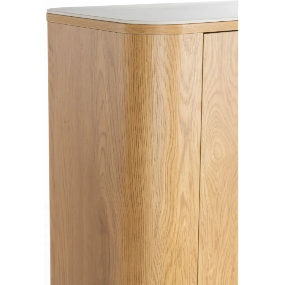 Housecraft Living Almira Kast Hout/ Marmerlook Naturel, foto 5