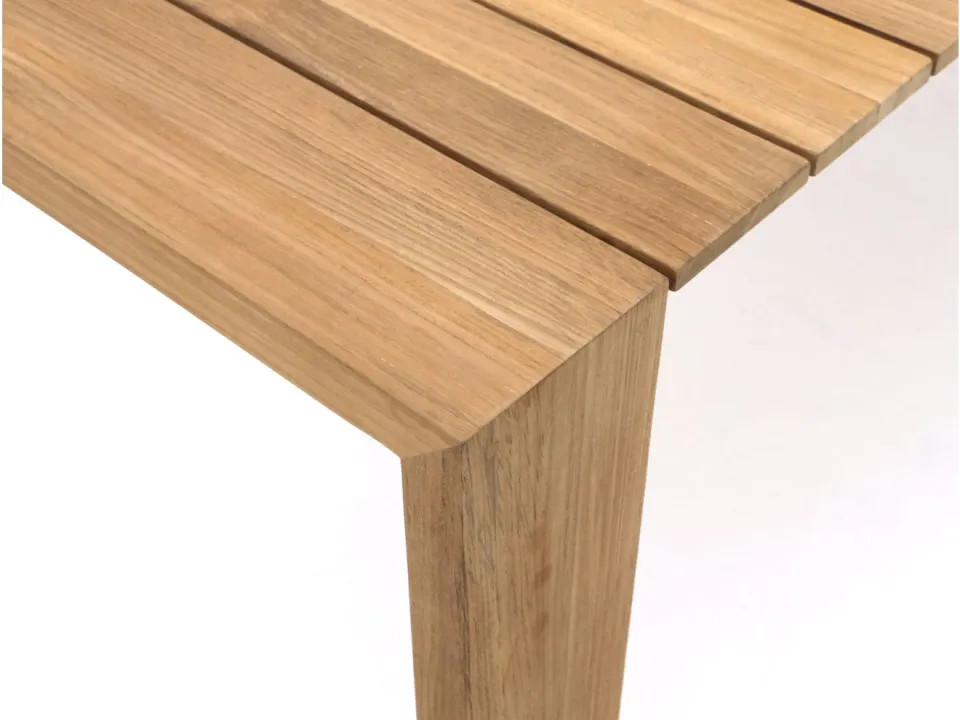 Suns Erice dining tuintafel 240x100x76,5cm bruin, foto 5