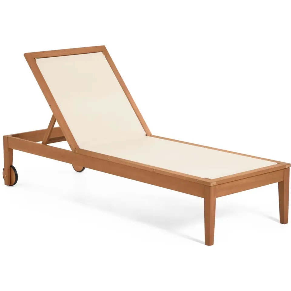 Kave Home Caterin ligstoel naturel