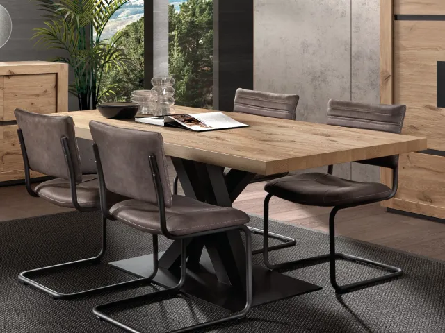 Mobistoxx Sarino eettafel canyon eik