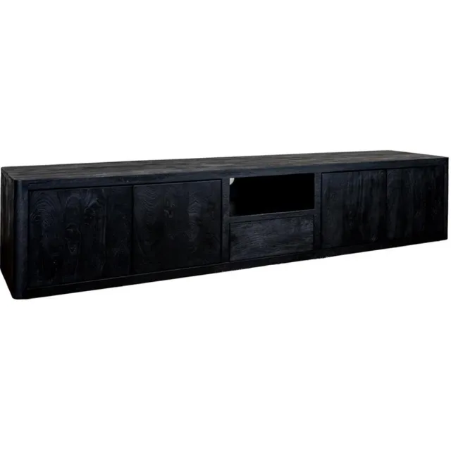 Tower Living Tv-meubel Tenna 200cm Zwart