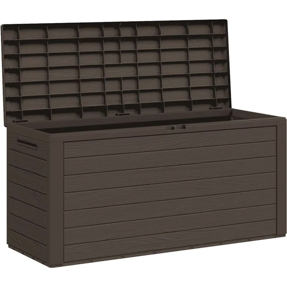 vidaXL Tuinbox 116x44x55 cm bruin, foto 4
