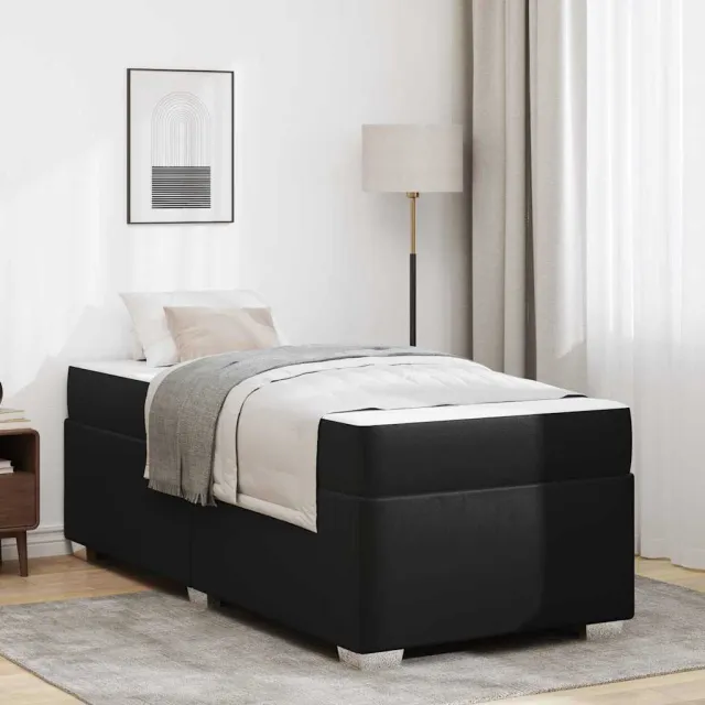 vidaXL Bedframe Zwart 80 x 200 cm PVC